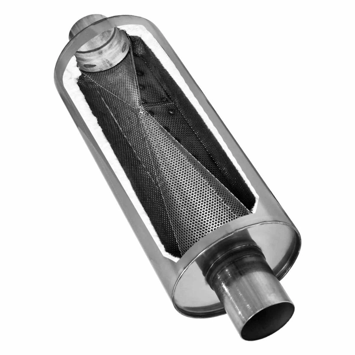 2013-2013 Ford Fiesta Performance Muffler Flowmaster Stainless Steel